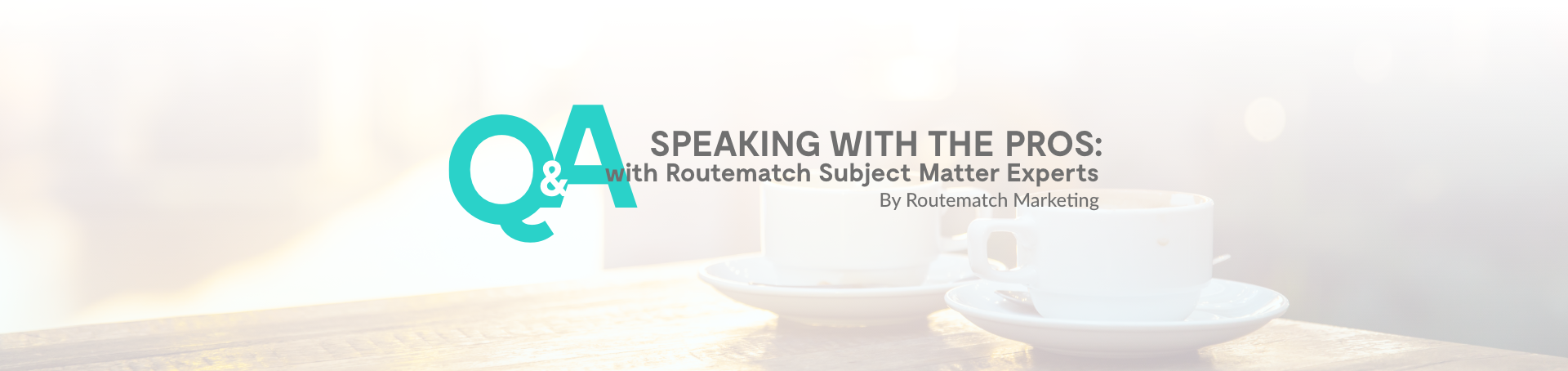 Speaking with the Pros: Q&A with Routematch Subject Matter Experts by Routematch Marketing